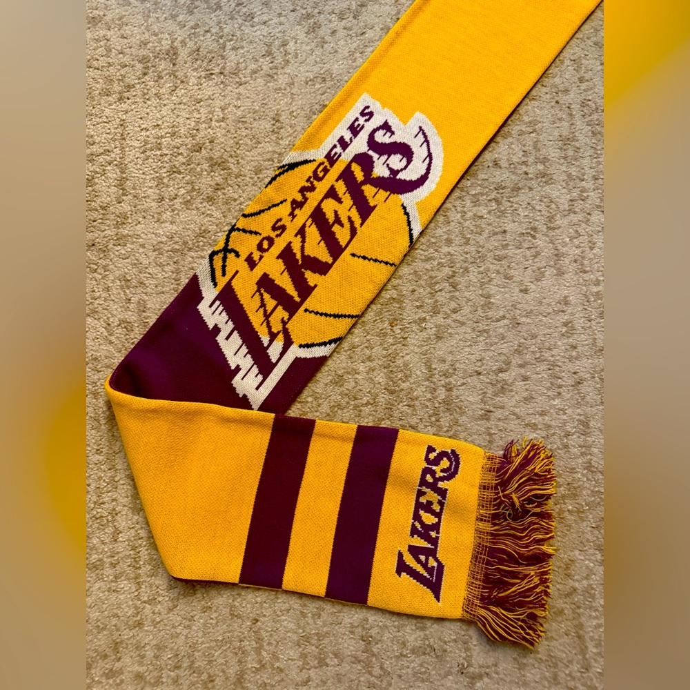 Lakers Game Day Scarf